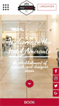 Mobile Screenshot of hotel-toulon-amiraute.com